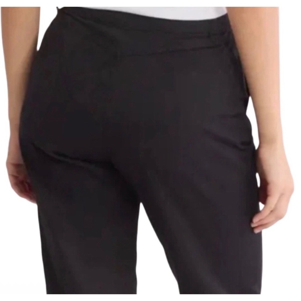 NWT Volcom So Chickie High Rise Cropped Pants Black Womens 24 25 - Picture 4 of 7